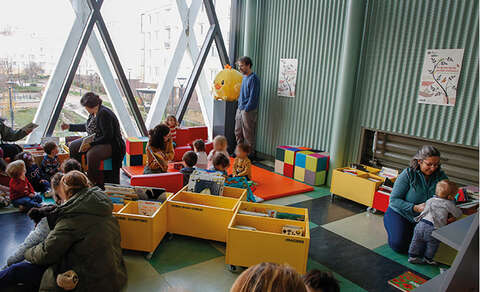 Nouvel espace petite enfance à la Médiathèque