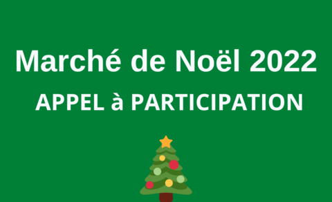Marché de Noël 2022 : candidatures jusqu'au 21 octobre !