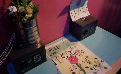 Inauguration d’une salle d’éco-escape game au collège Courbet