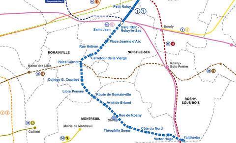 Tramway T1 : point sur les travaux